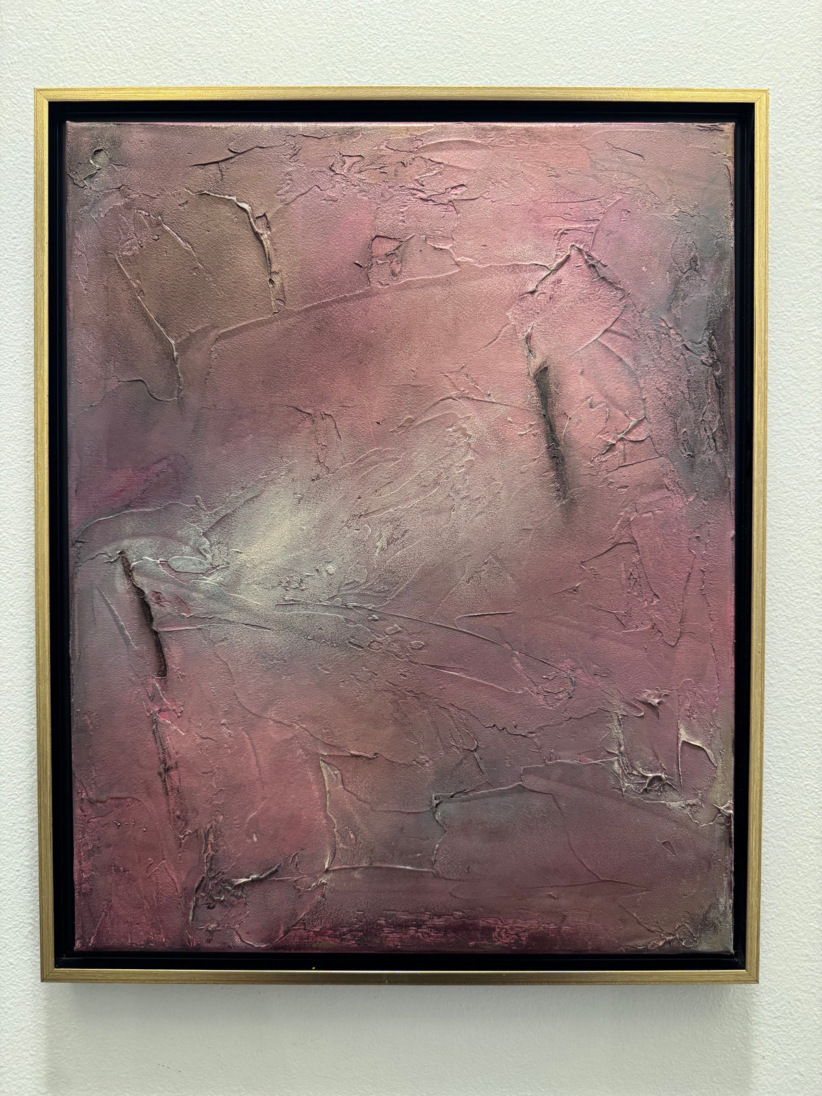 Textured Acrylic Abstract: 16x20