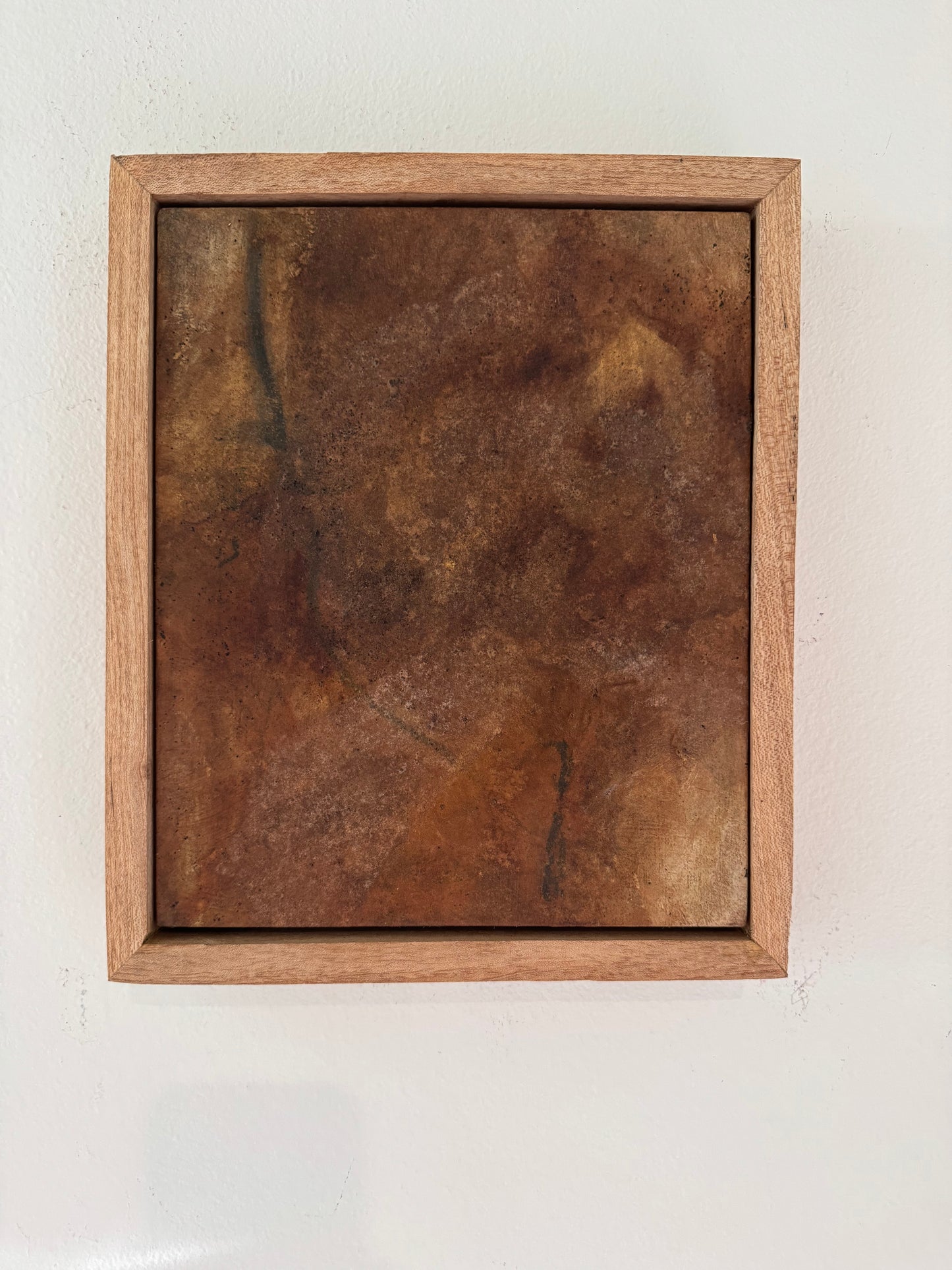"Earthbound" – 8x10 Framed Organic Painting