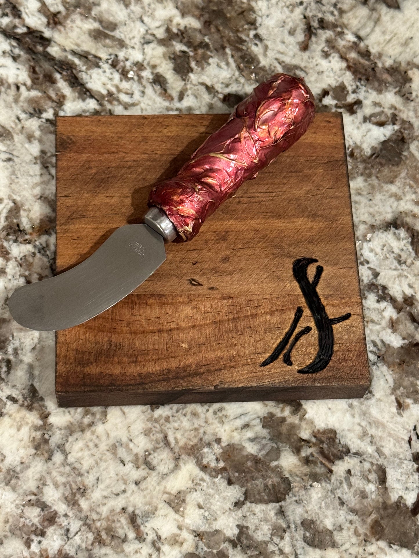 Artisan Cheese Knife Set – Hand-Textured Handles