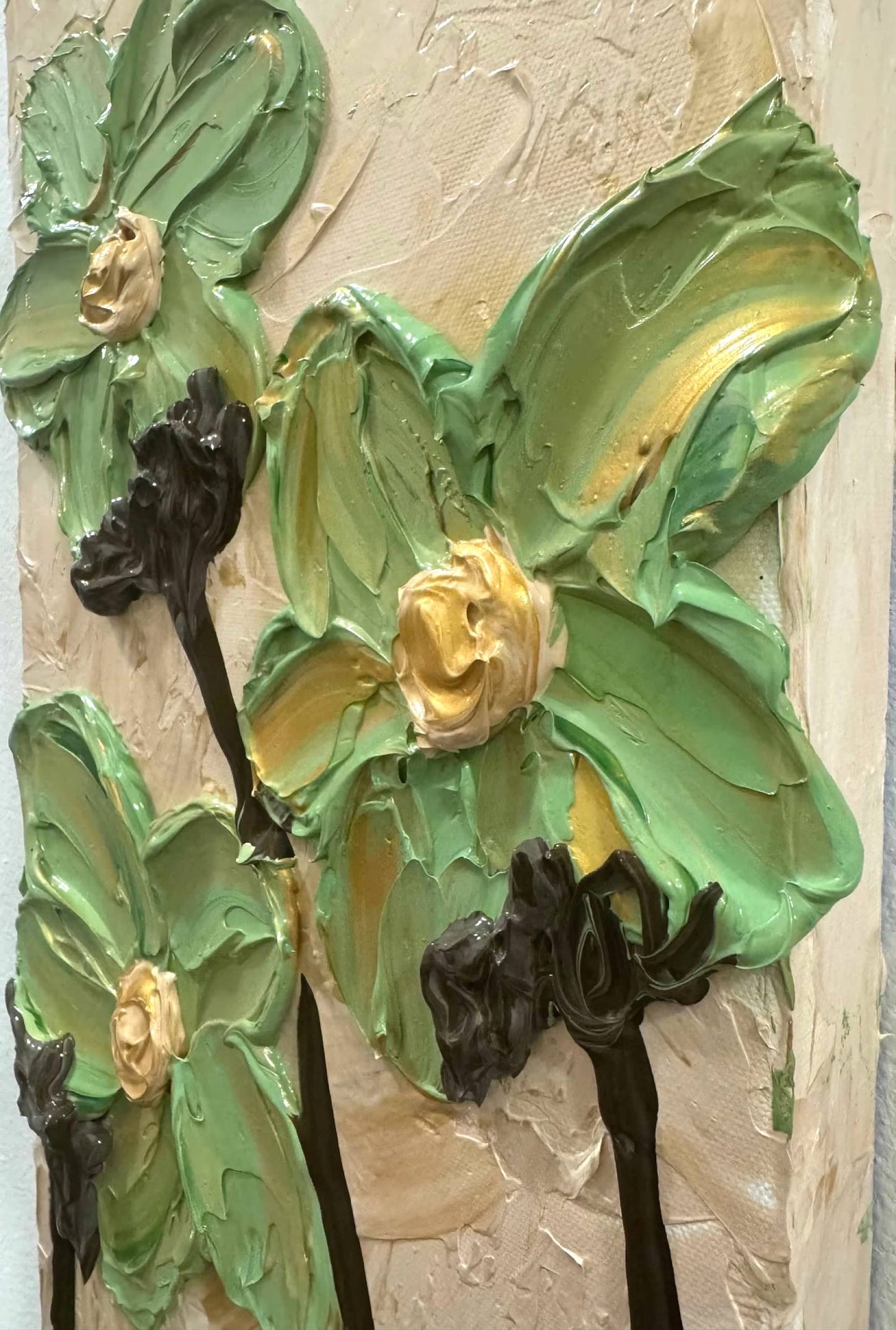 Verdant Hush Painting - 10x20