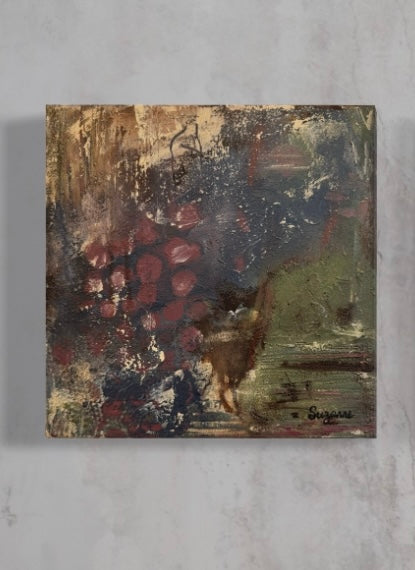 10x10 Acrylic Textured Abstract Art