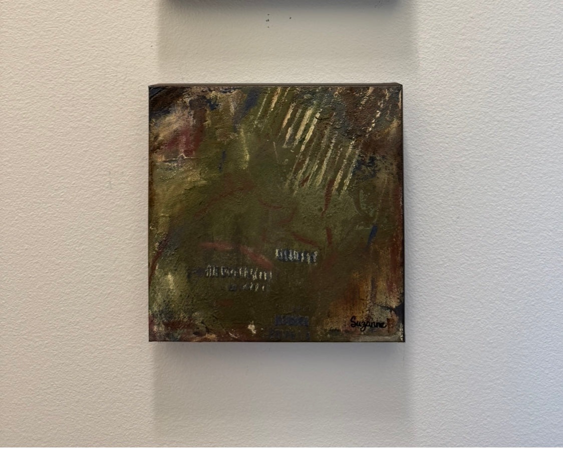 10x10 Acrylic Textured Abstract Art