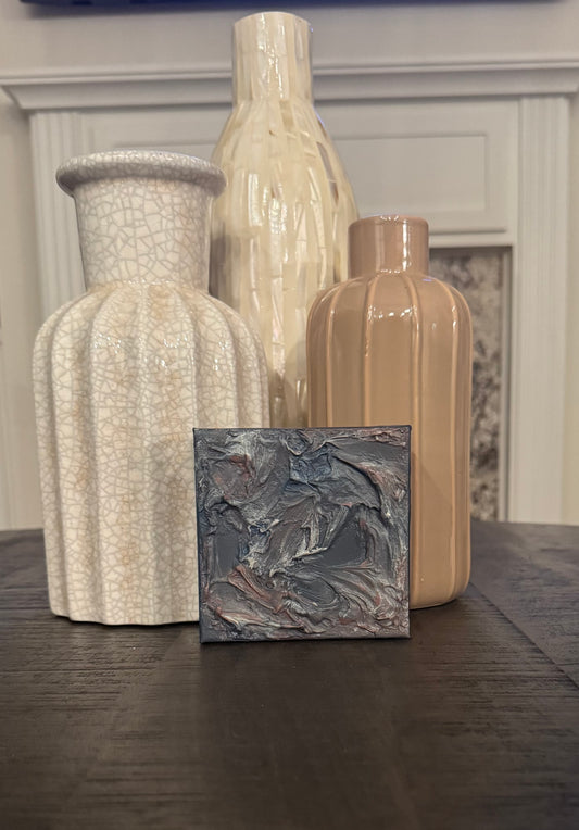 4x4 Abstract Textured Painting