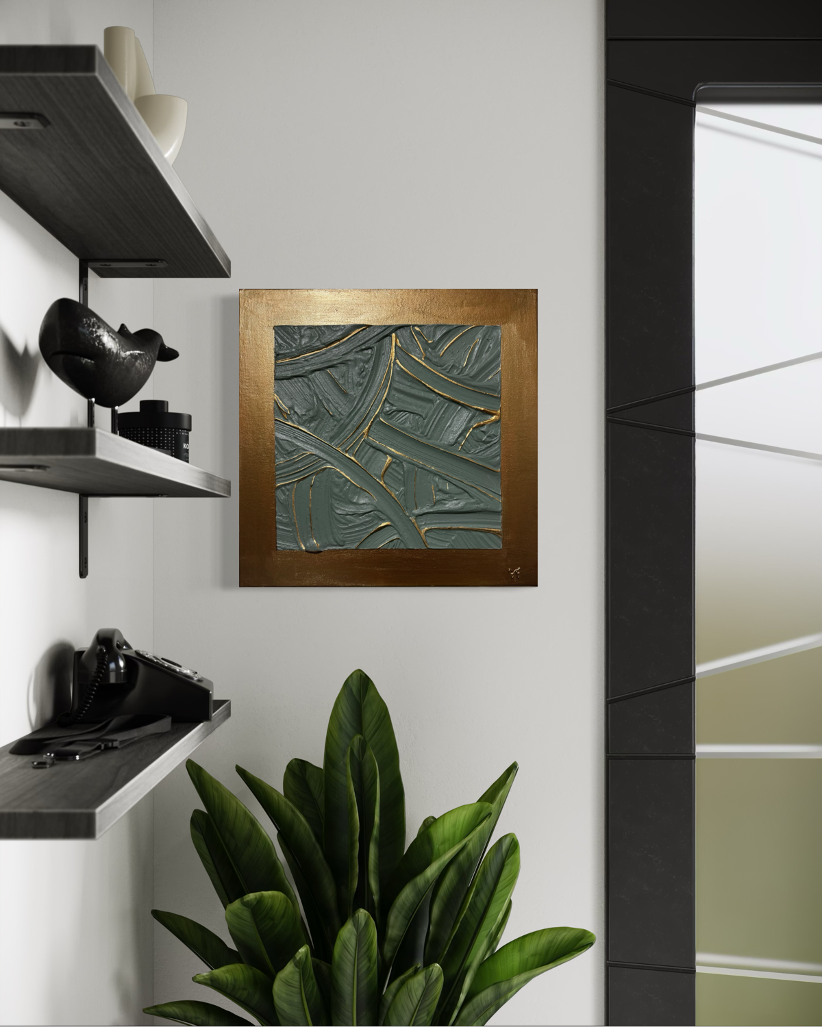 Textured Original Artwork 16x16