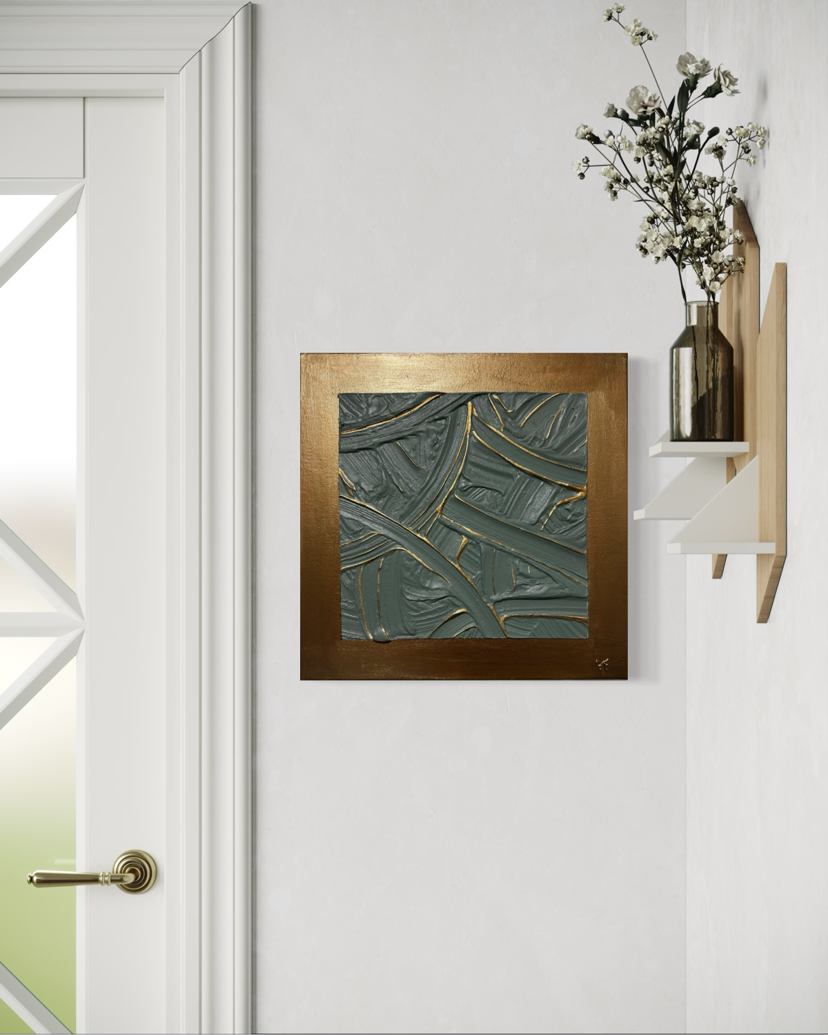 Textured Original Artwork 16x16