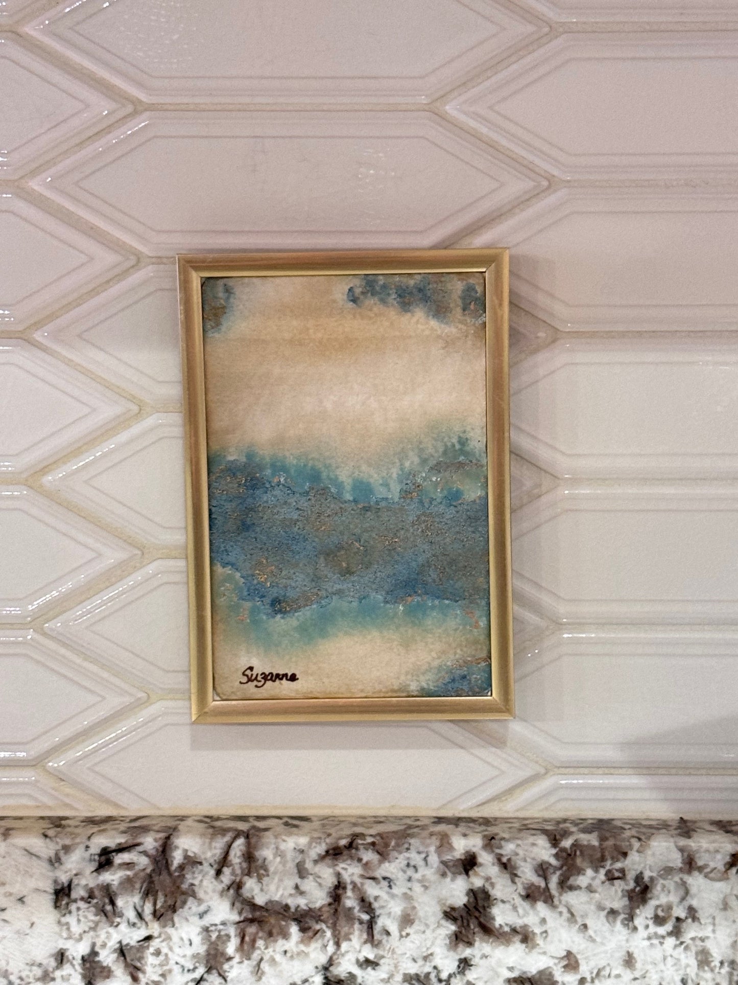 4x6 Original Hand-Painted Floral "Outlet Art