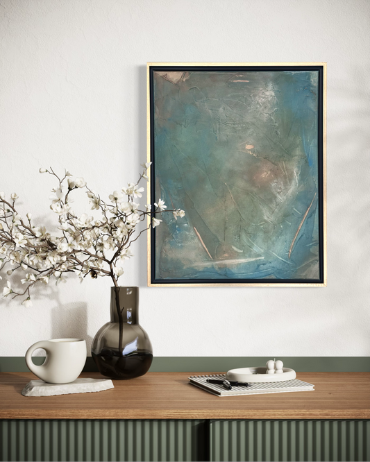 Textured Acrylic Abstract:  16x20