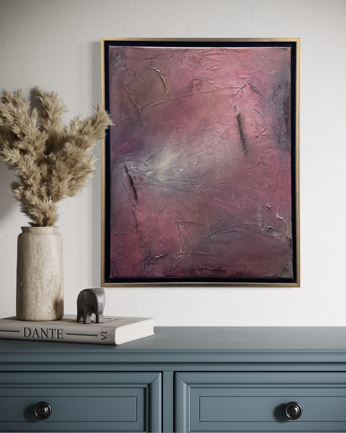 Textured Acrylic Abstract:  16x20