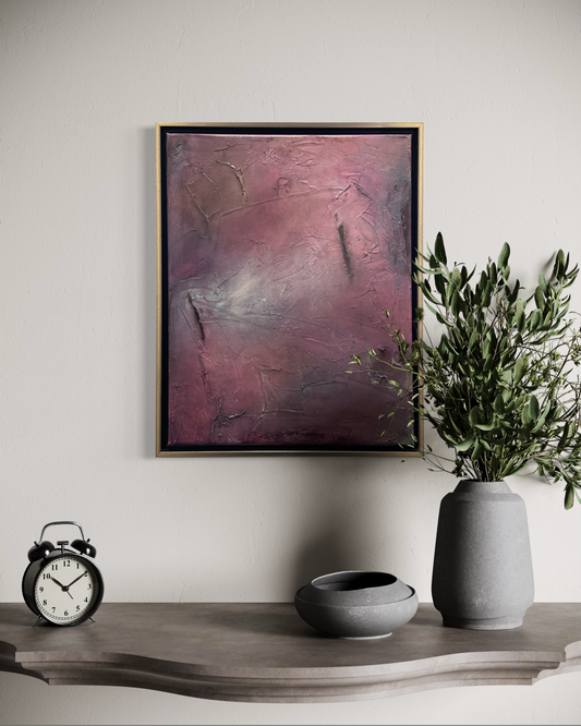 Textured Acrylic Abstract:  16x20