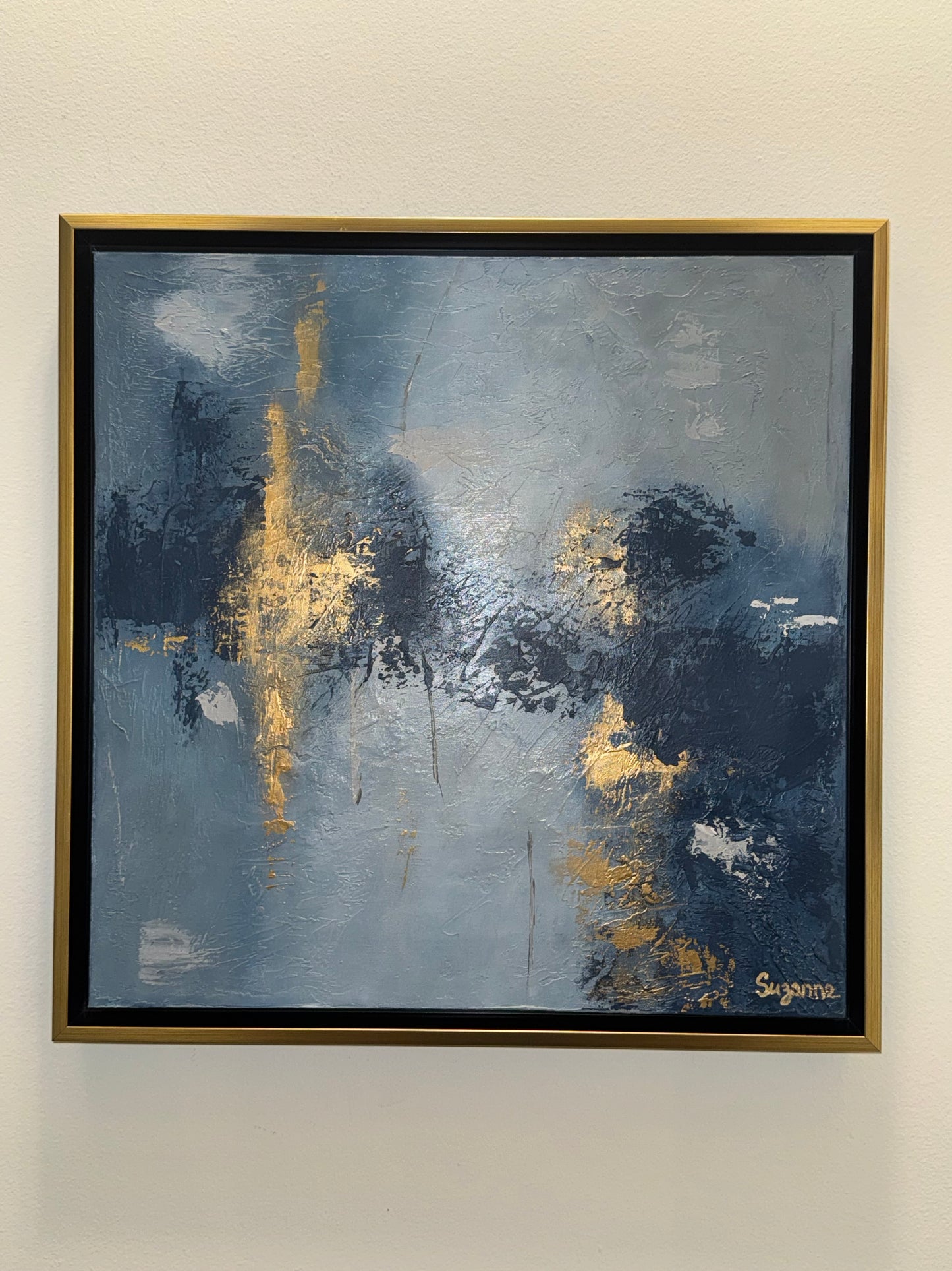 "Midnight Tides" 20x20 Original Acrylic Painting