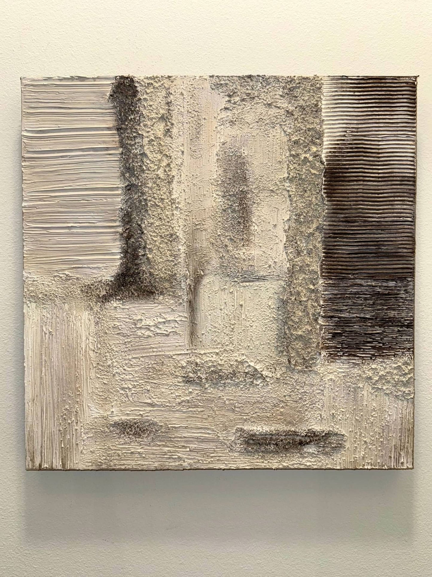 "Pillar Divide" 20x20 Textured Acrylic Original