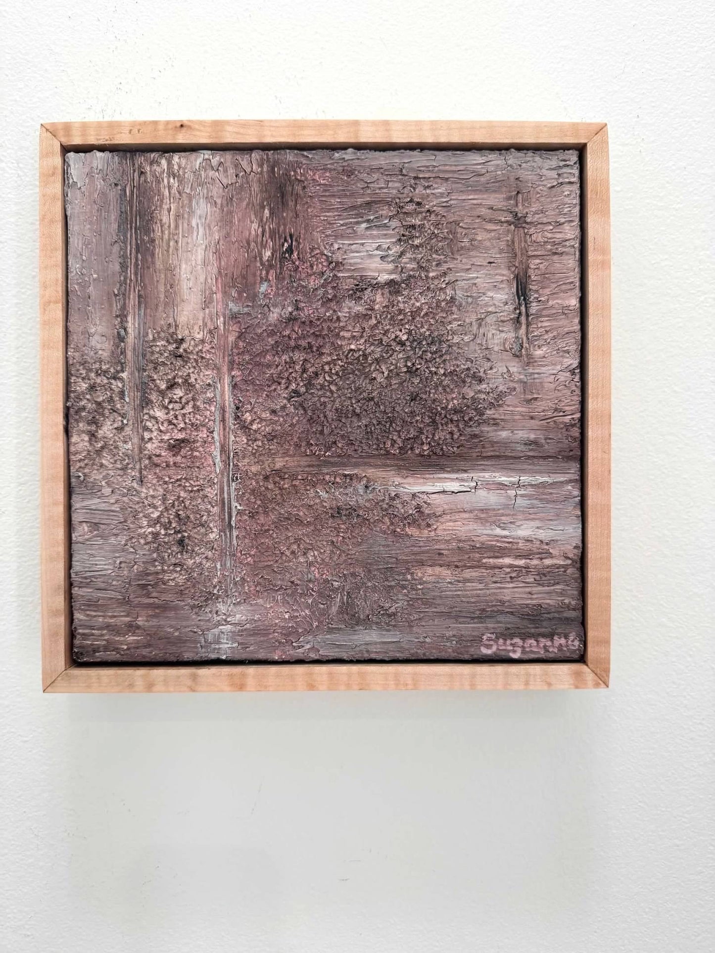 "Heather Stone" 10x10 Textured Acrylic Original