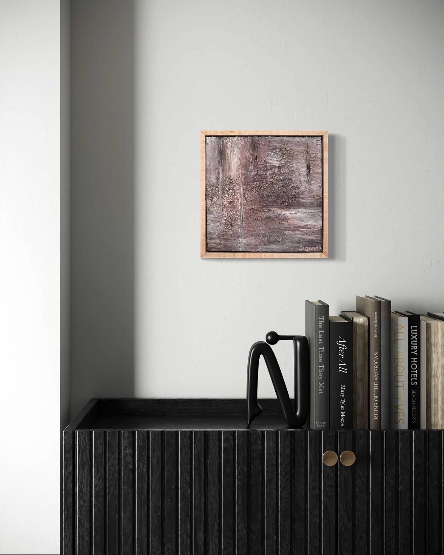 "Heather Stone" 10x10 Textured Acrylic Original