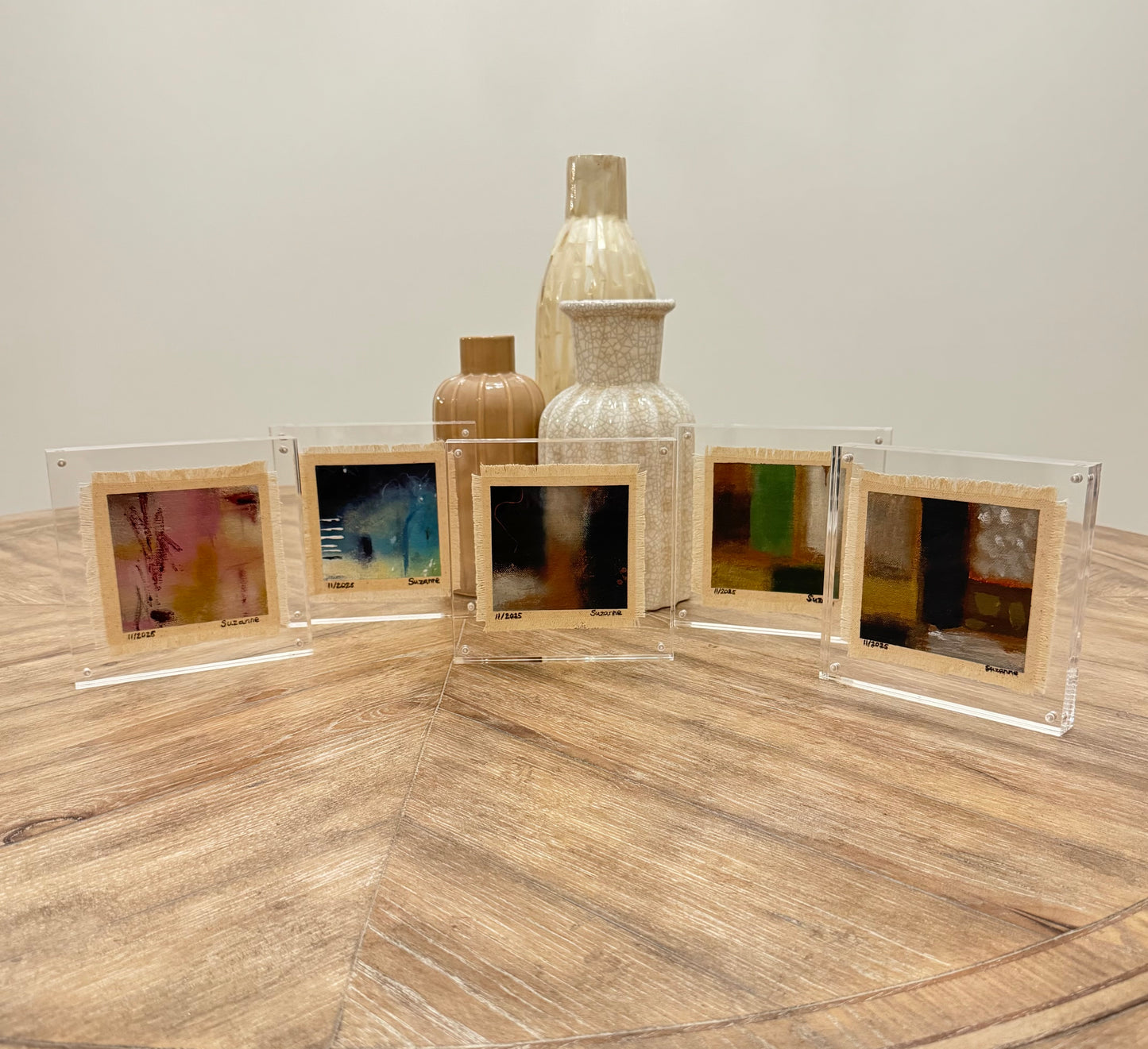 THE COMPACT SERIES: Raw Canvas meets Acrylic Frame