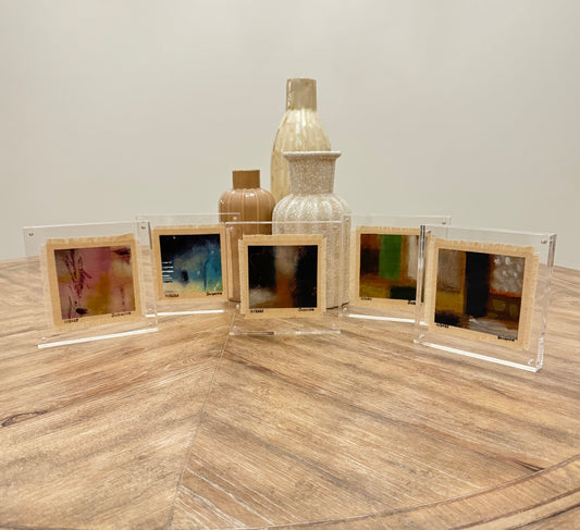 THE COMPACT SERIES: Raw Canvas meets Acrylic Frame