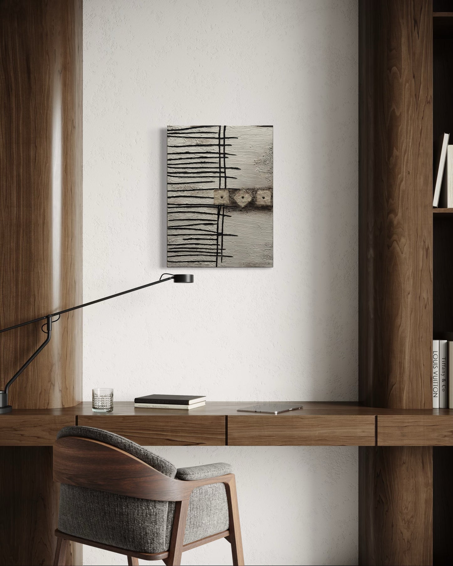 "Raw Boundaries":  18x24