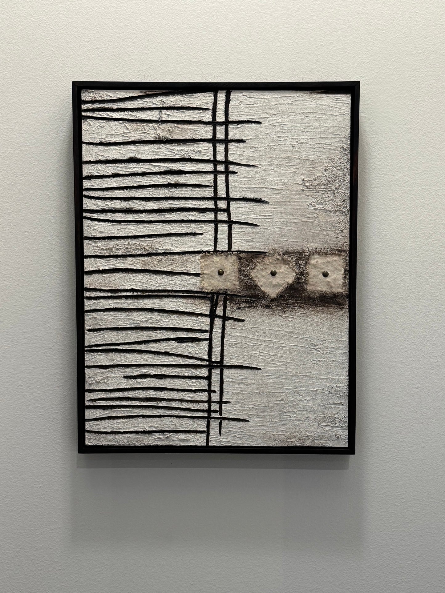 "Raw Boundaries":  18x24