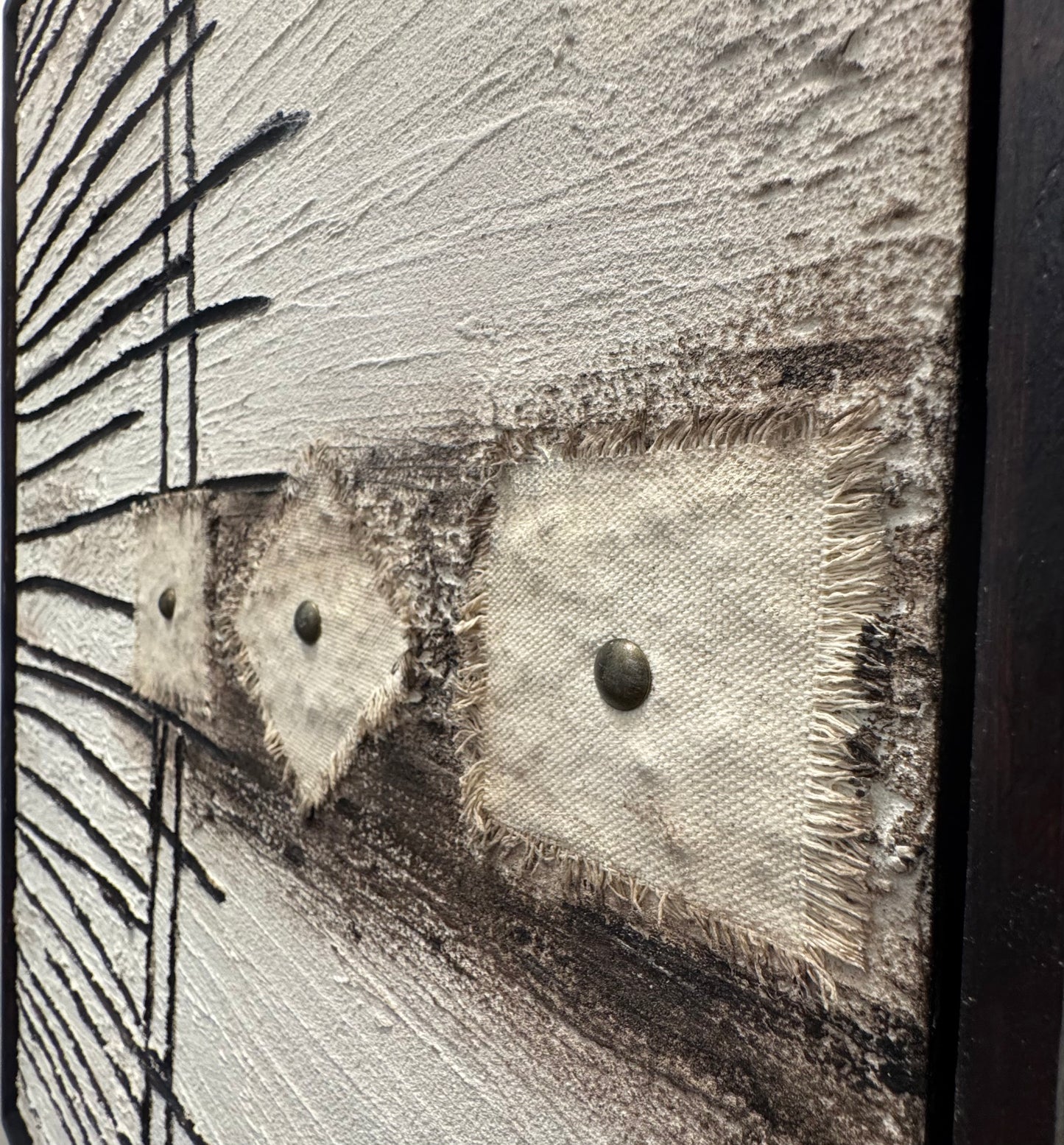 "Raw Boundaries":  18x24