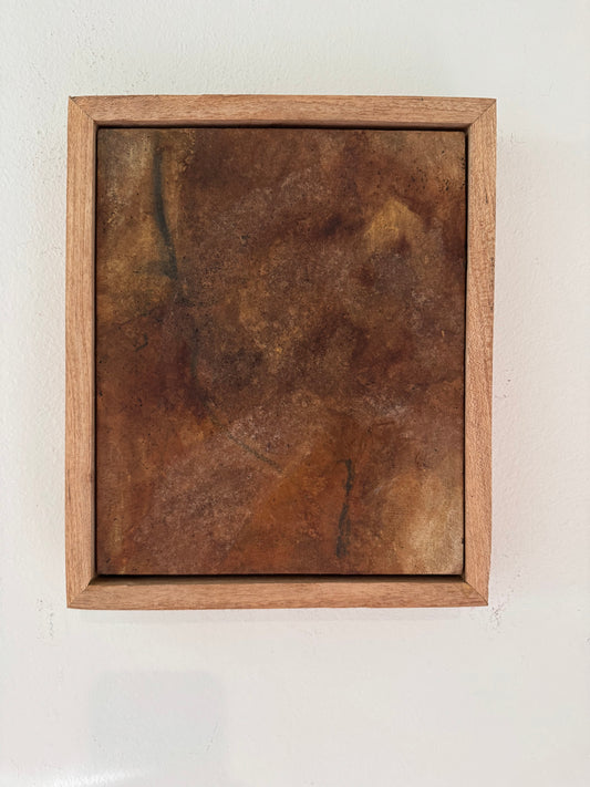 "Earthbound" – 8x10 Framed Organic Painting