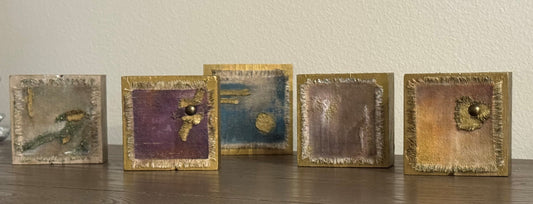 Pocket-Sized Luxuries:  4x4 Wood Block