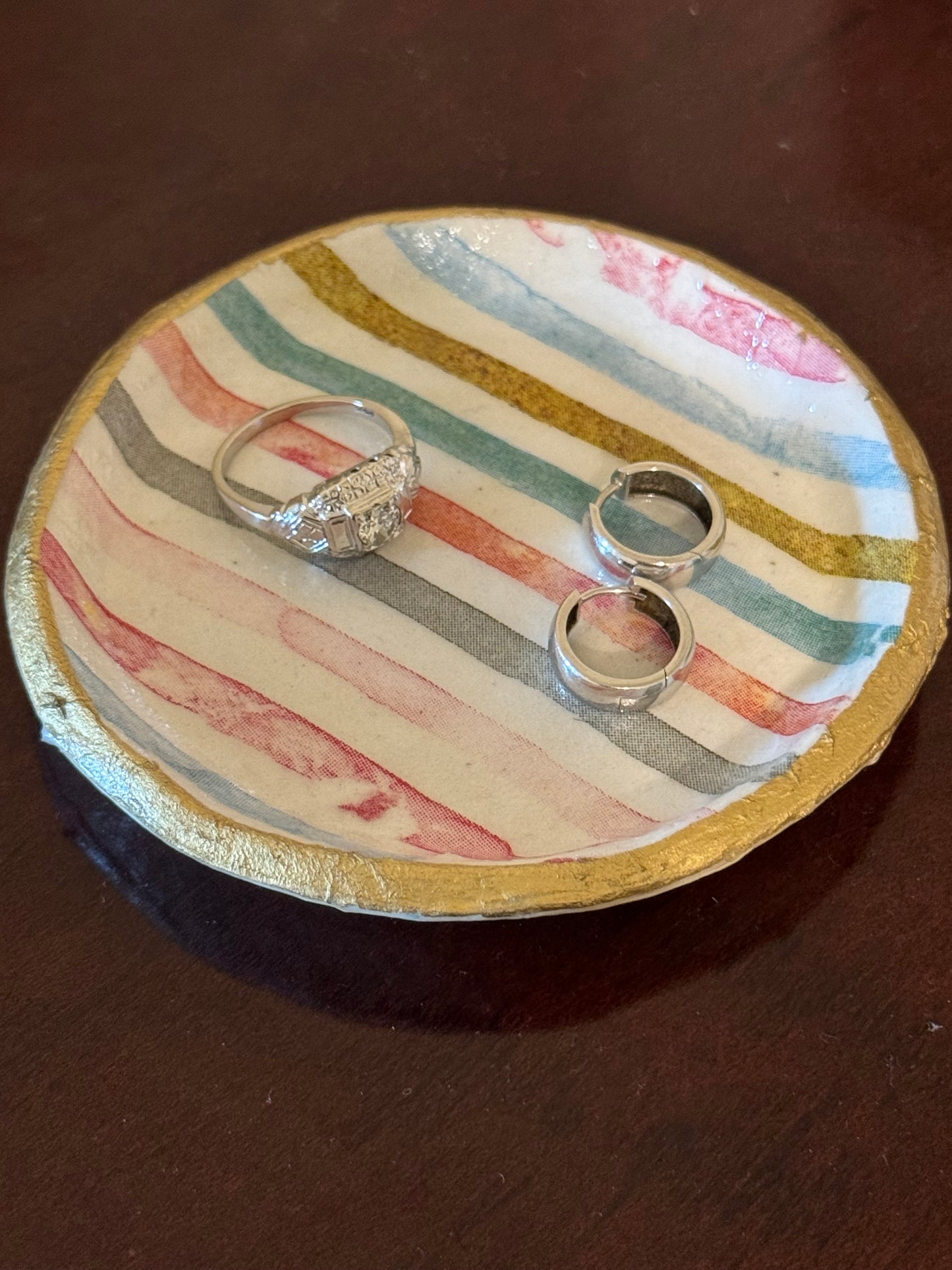 Handcrafted Clay Trinket Dish
