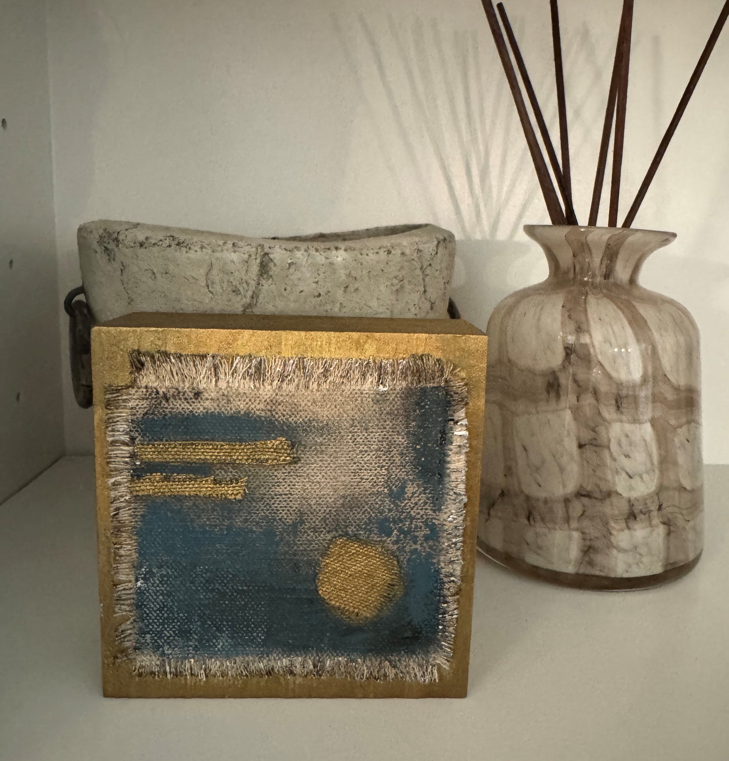 Pocket-Sized Luxuries:  4x4 Wood Block