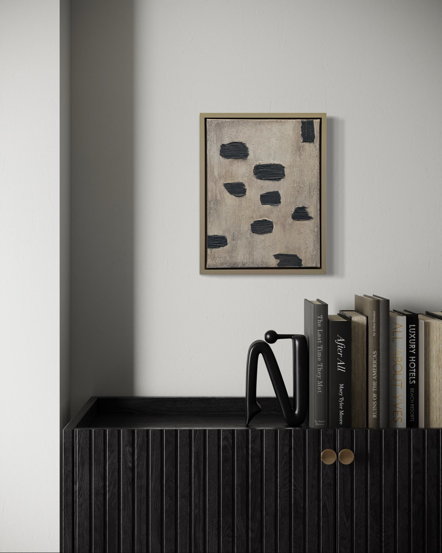 "Urban Marks" 11 x 14 Original Textured Acrylic Painting