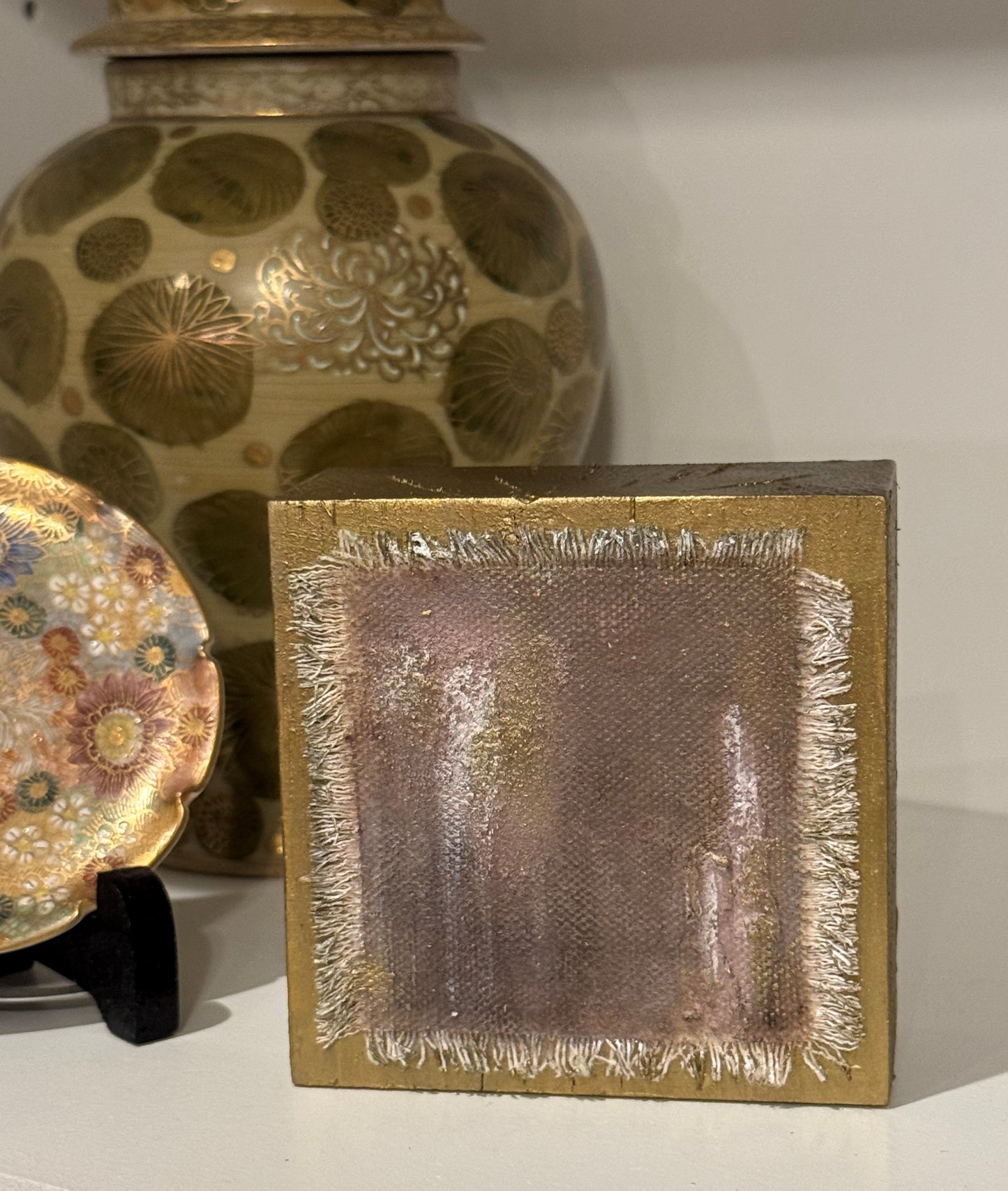 Pocket-Sized Luxuries:  4x4 Wood Block