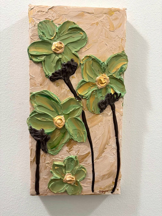 Verdant Hush Painting - 10x20